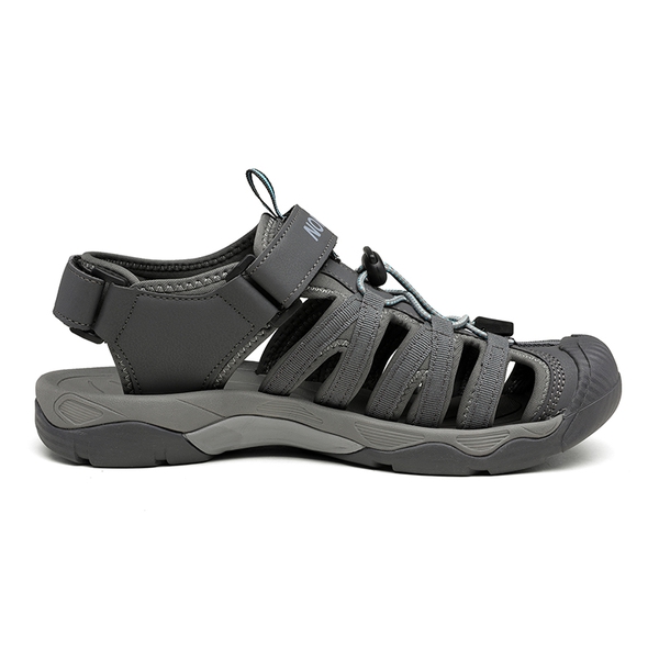 Men's Closed Toe Outdoor Hiking Sandals - GREY BLUE - 2